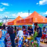 Momento de visita à feira gastronomica e degustação (2)